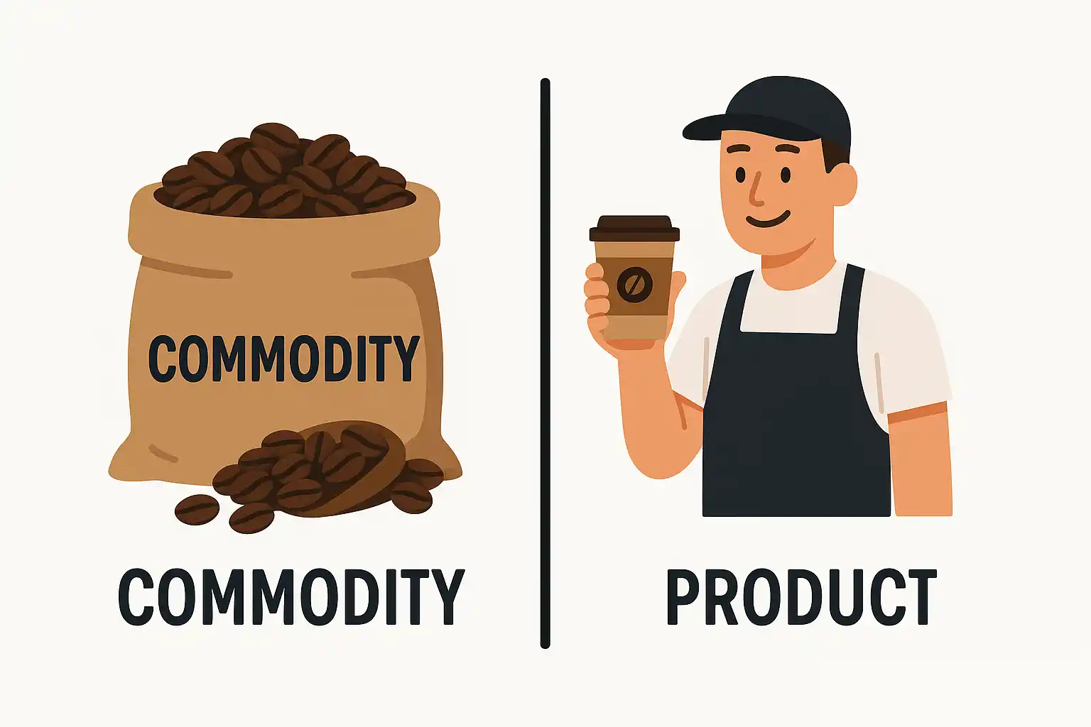 commodity vs product